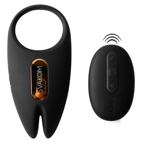 SVAKOM Vibro-cockring - Zwart - SVAKOM - SKU: 5567850000