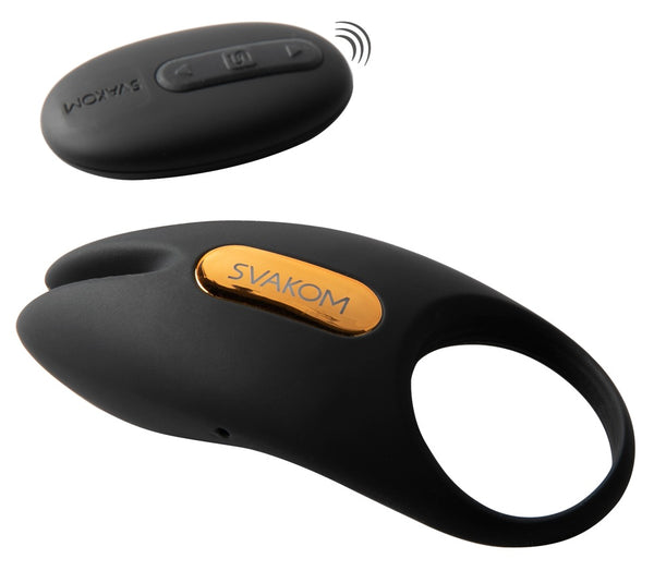 SVAKOM Winni 2 vibro-cockring - Zwart - SVAKOM - SKU: 5567850000