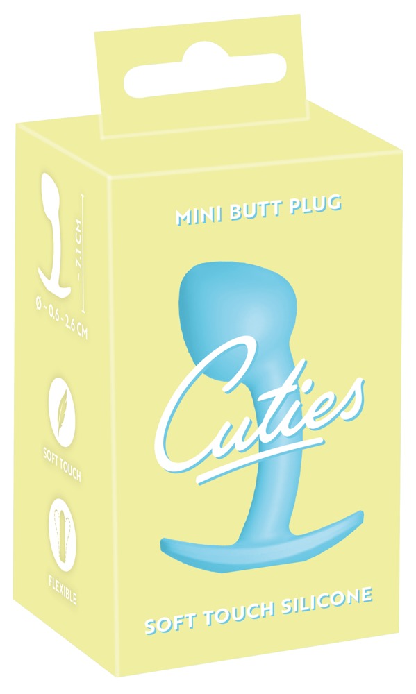 Cuties Mini Butt Plug buttplug - Blauw - Cuties - SKU: 5568310000