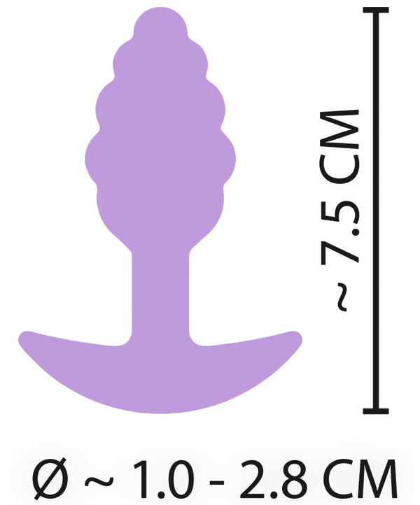 Cuties Mini butt plug - Paars - Cuties - SKU: 5568400000