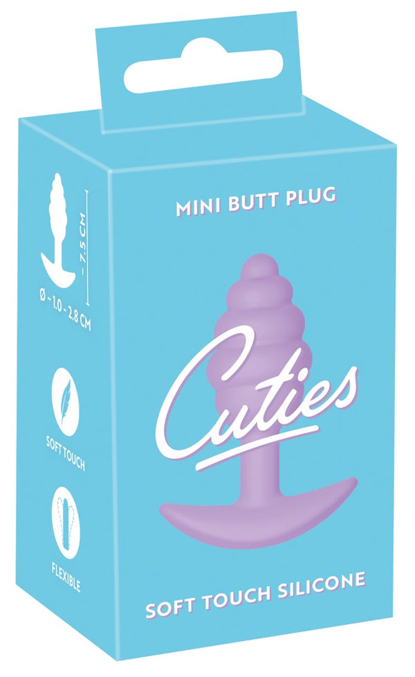 Cuties Mini butt plug - Paars - Cuties - SKU: 5568400000