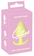 Cuties Mini butt plug - Geel