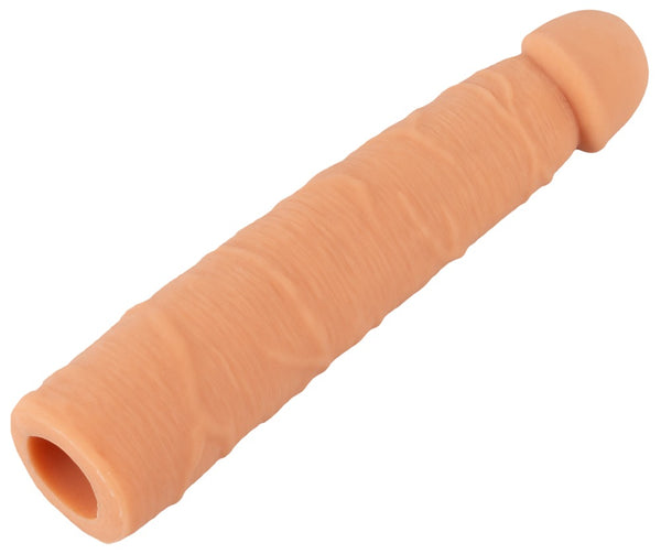 Nature Skin penis sleeve 7 cm langer - Huidskleur Licht - Nature Skin - SKU: 5570480000