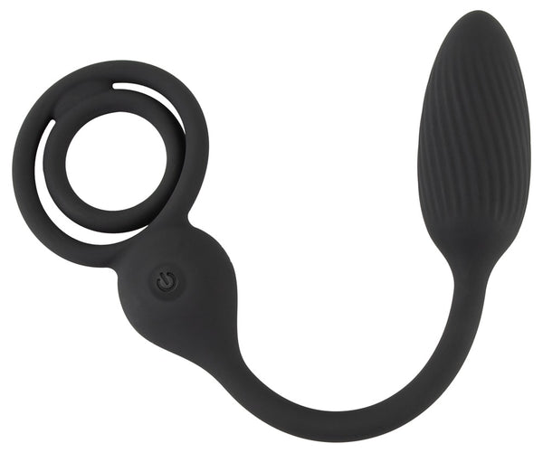 Cock en Ball Ring met een RC Butt Plug - Rebel - SKU: 5580010000