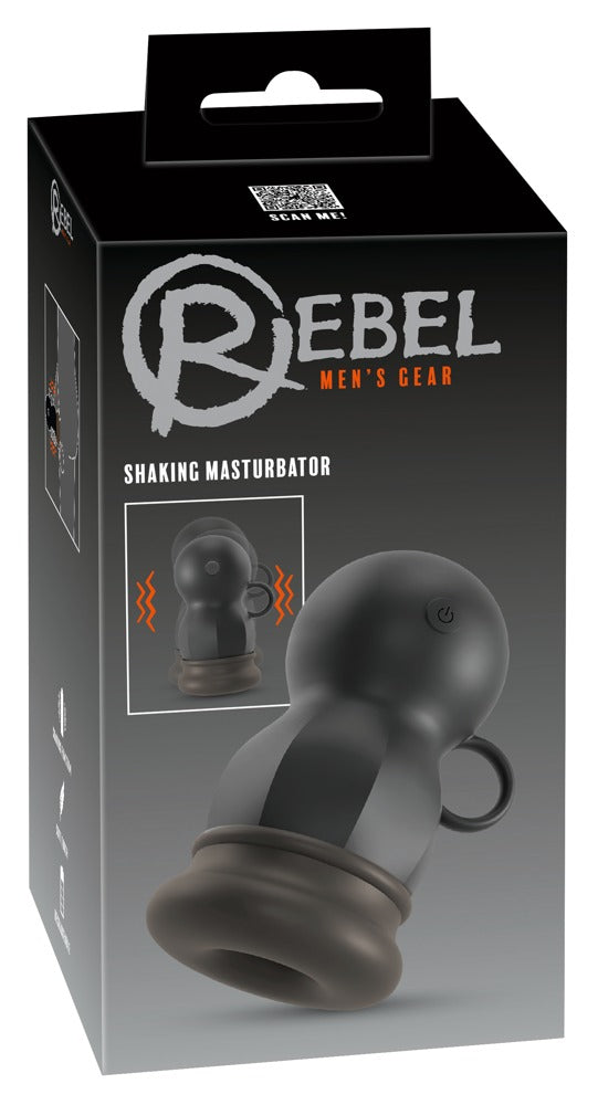 Rebel Masturbator - Zwart - Rebel - SKU: 5585910000