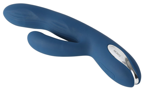 SVAKOM Aylin rabbit vibrator met pulserende top - Blauw - SVAKOM - SKU: 5587610000