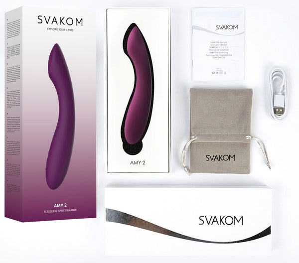 SVAKOM Amy 2 vibrator - Paars - SVAKOM - SKU: 5587880000