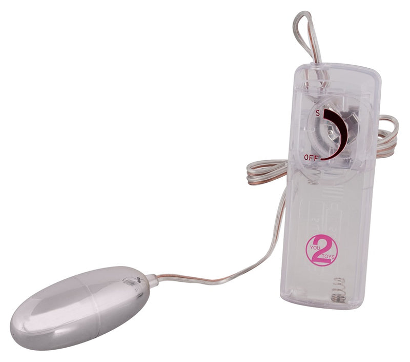You2Toys vibro-bullet met traploze regeling - Zilver