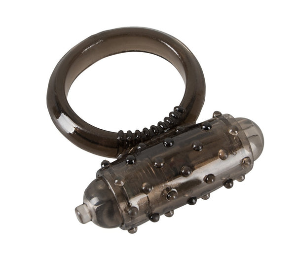 You2Toys trillende cockring met vibrator - Zwart - You2Toys - SKU: 5622110000