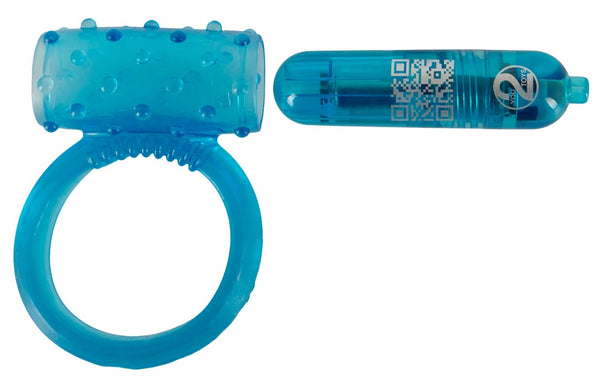 You2Toys vibrerende penisring met mini-vibrator - Zwart - You2Toys - SKU: 5623190000