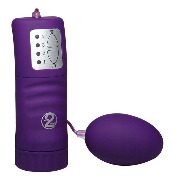 You2Toys Fluwelen vibro-bullet - Paars - You2Toys - SKU: 5625720000