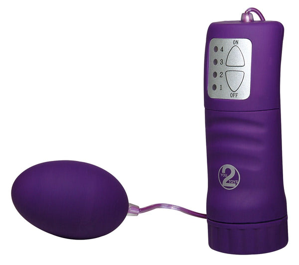 You2Toys Fluwelen vibro-bullet - Paars - You2Toys - SKU: 5625720000