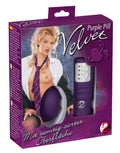 You2Toys Fluwelen vibro-bullet - Paars