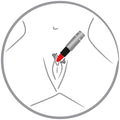 You2Toys Lipstick vibe - Zilver