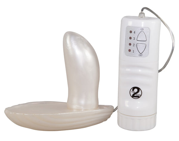 You2Toys clitorisstimulator met schelp - Wit - You2Toys - SKU: 5677790000