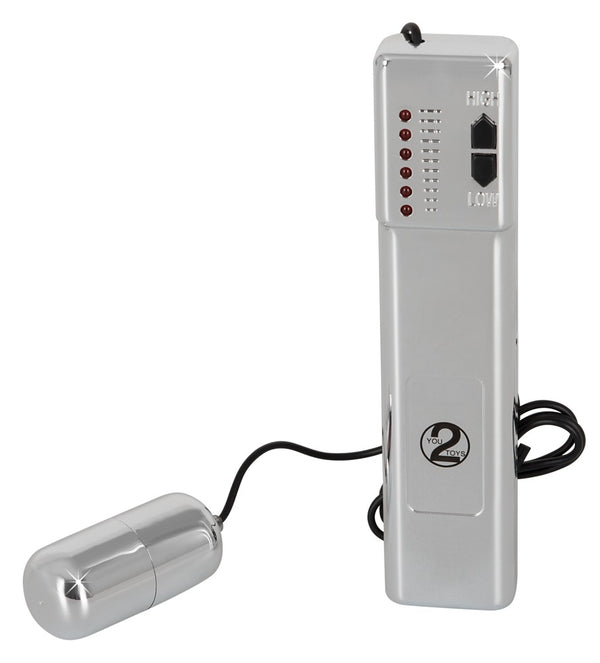 You2Toys Bullet vibrator - Zilver - You2Toys - SKU: 5712530000
