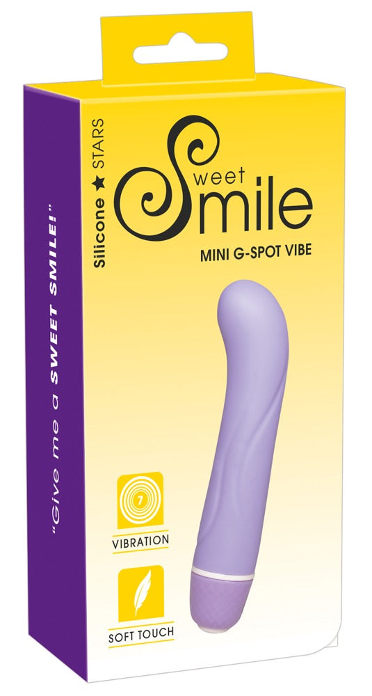 Sweet Smile Mini-G-Vibe G-spot vibrator - Paars - Sweet Smile - SKU: 5738680000