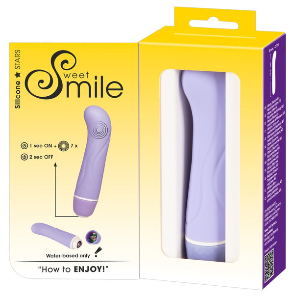 Sweet Smile Mini-G-Vibe G-spot vibrator - Paars - Sweet Smile - SKU: 5738680000