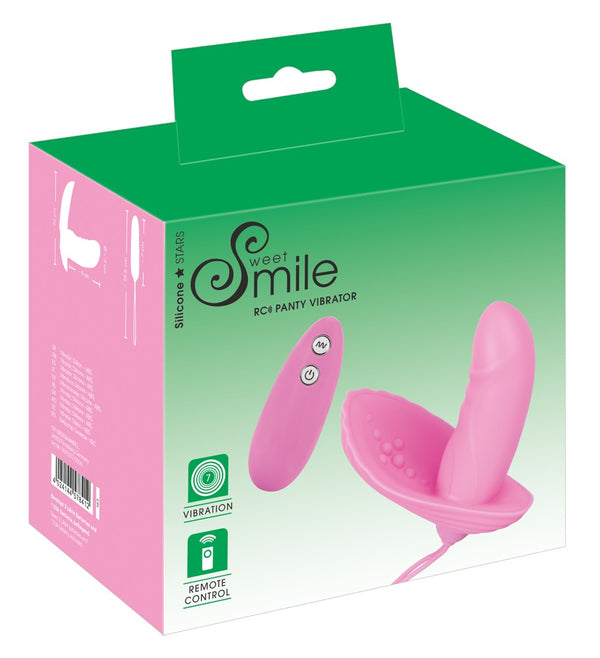 Sweet Smile RC slip met vibrator - Paars - Sweet Smile - SKU: 5753720000