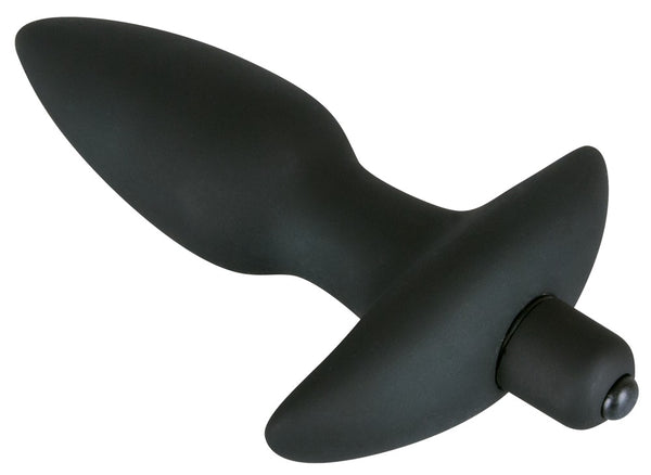 Black Velvets stille vibrerende anale plug - Zwart - Black Velvets - SKU: 5781770000