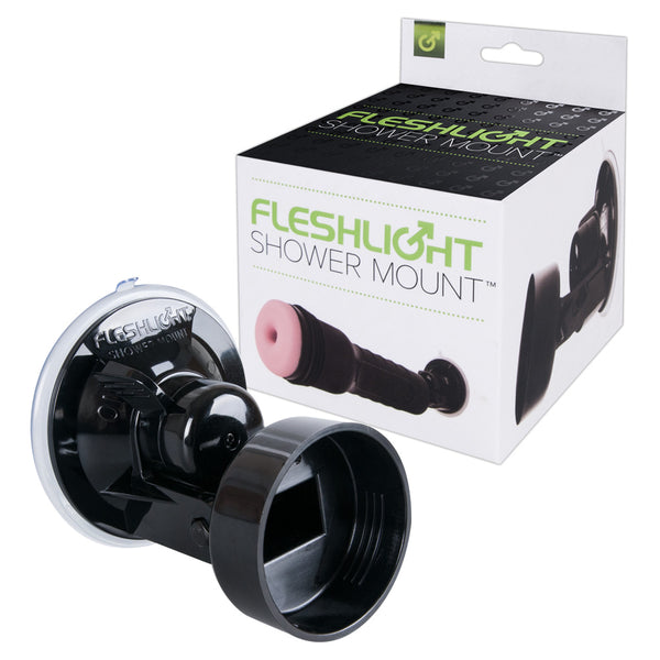Fleshlight douchebevestiging met zuignap - Zwart - Fleshlight - SKU: 5791060000