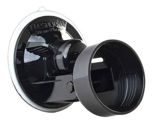 Fleshlight douchebevestiging met zuignap - Zwart - Fleshlight - SKU: 5791060000