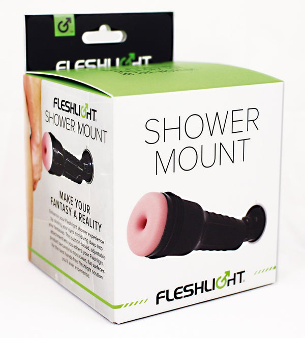 Fleshlight douchebevestiging met zuignap - Zwart - Fleshlight - SKU: 5791060000