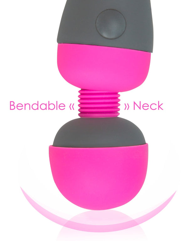 Palmpower massageapparaat met flexibele kop - Grijs - palmpower - SKU: 5791220000