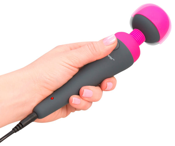 Palmpower massageapparaat met flexibele kop - Grijs - palmpower - SKU: 5791220000