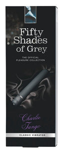 Fifty Shades of Grey Charlie Tango vibrator - Zwart