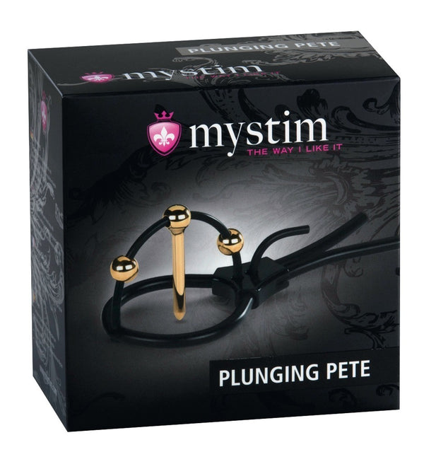 Mystim eikellus met kralen - Zwart - Mystim - SKU: 5812590000