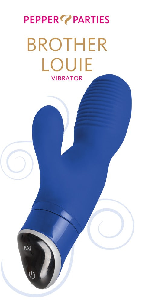 Vibrator met 2 motoren en 7 niveaus - Blauw - IntimateRed - SKU: 5819170000