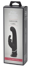 Fifty Shades of Grey G-spot konijn vibrator - Zwart