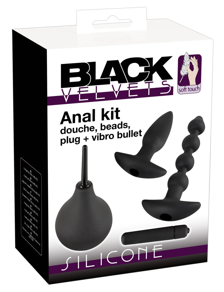 Black Velvets Anale kit - Zwart