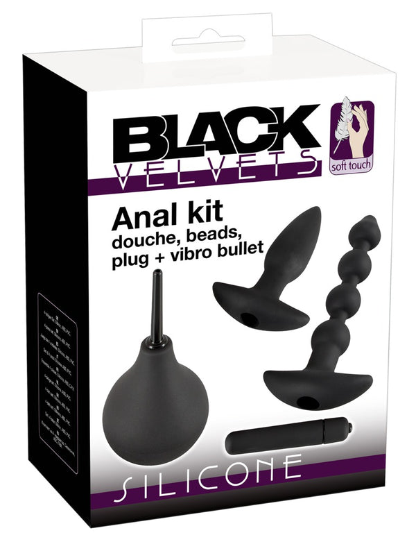 Black Velvets Anale set - Zwart - Black Velvets - SKU: 5834640000