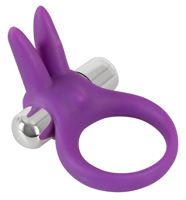 Sweet Smile Trillende cock ring met konijnenoren - Paars - Sweet Smile - SKU: 5835370000