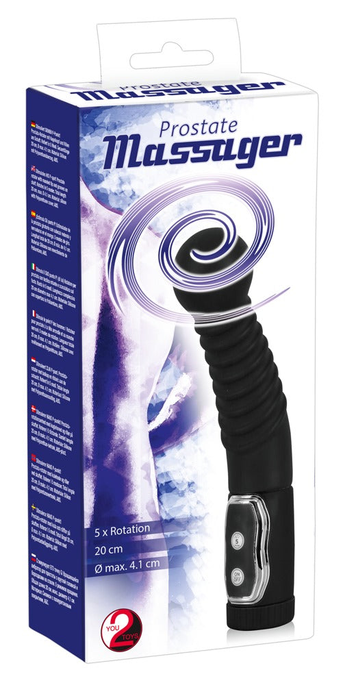 You2Toys Prostate stimulator - Zwart - You2Toys - SKU: 5844440000