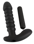 Black Velvets Trillend plug - Zwart
