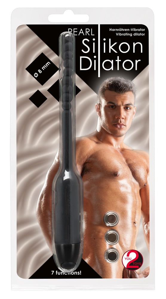 You2Toys Pearl silicone dilator - Zwart - You2Toys - SKU: 5847460000