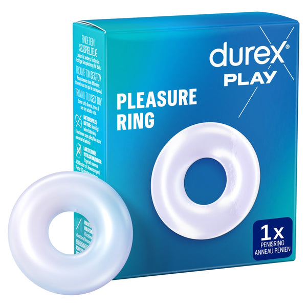 Durex Pleasure Ring transparant silicone - Transparant - Durex - SKU: 5847620000