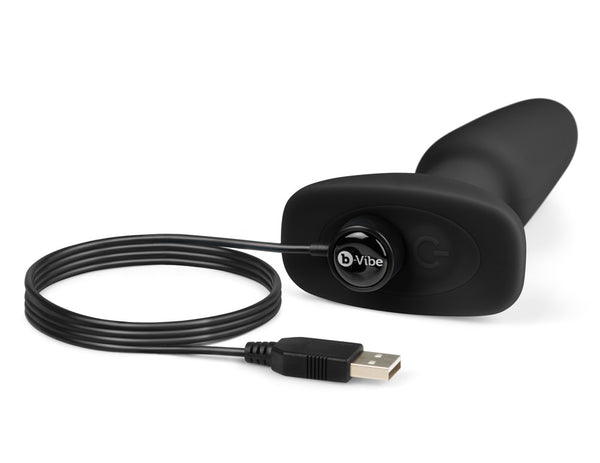 b-Vibe Rimming 2 anale vibrator - Zwart - b-Vibe - SKU: 5858070000