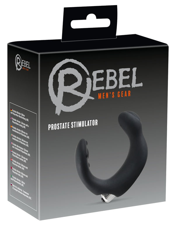 Rebel Prostaatstimulator C-vormig - Zwart - Rebel - SKU: 5859120000