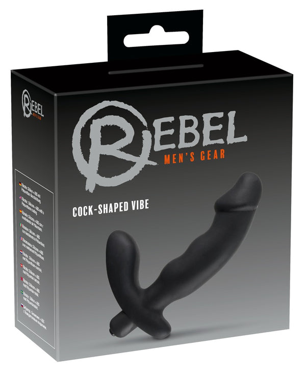 Rebel Prostate vibrator - Zwart - Rebel - SKU: 5859630000