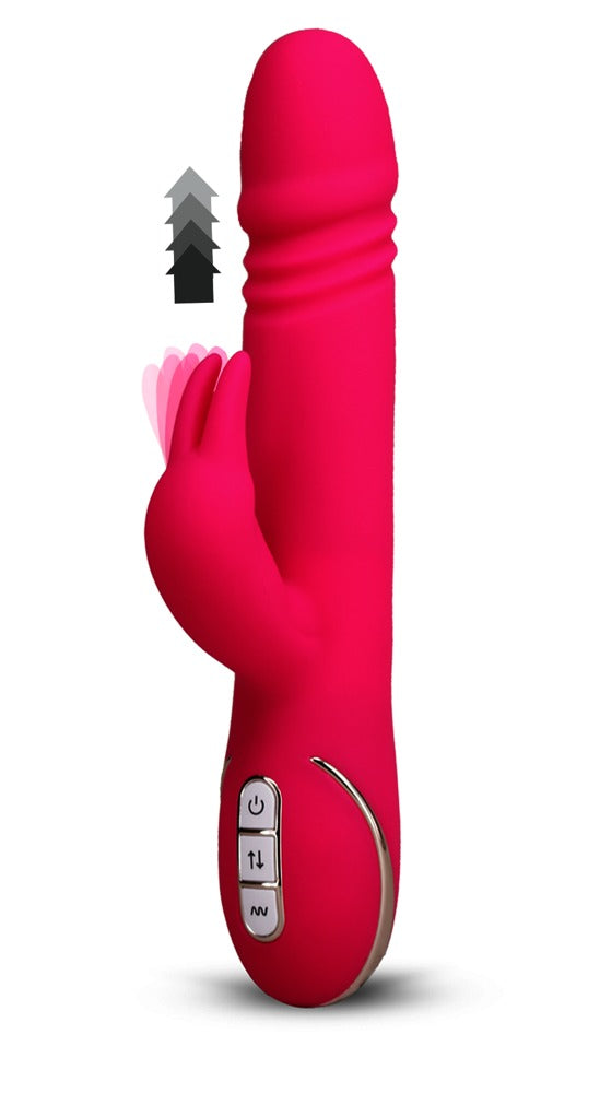 Vibe Couture konijn vibrator fluweelzacht - Roze - Vibe Couture - SKU: 5861530000