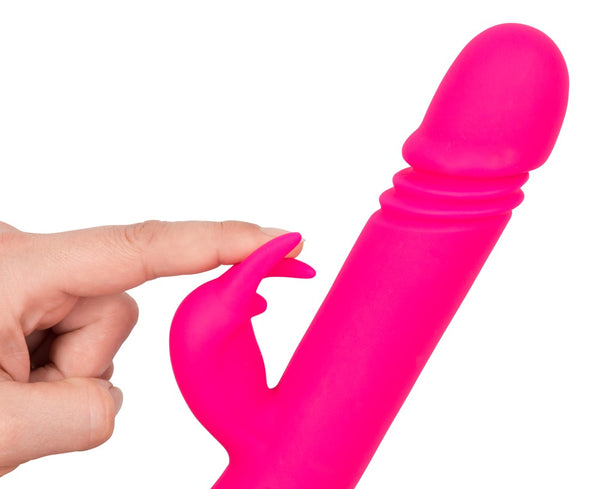 Vibe Couture konijn vibrator fluweelzacht - Roze - Vibe Couture - SKU: 5861530000