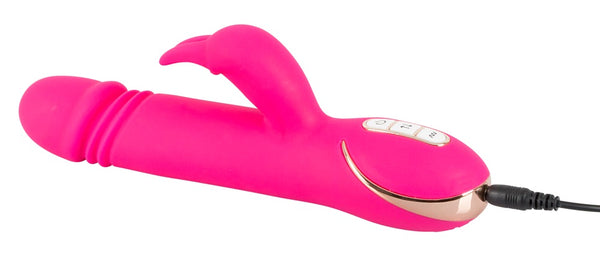Vibe Couture konijn vibrator fluweelzacht - Roze - Vibe Couture - SKU: 5861530000