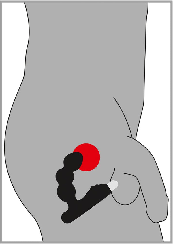 Rebel Prostate stimulator - Zwart - Rebel - SKU: 5873460000