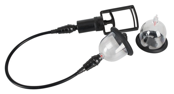 Bad Kitty tepelzuigers met vacuümpomp - Transparant - Bad Kitty - SKU: 5875750000