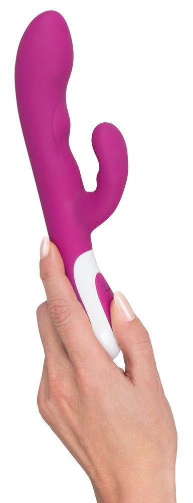 JAVIDA vibrator met dubbele motor - Paars - JAVIDA - SKU: 5878930000
