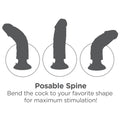 King Cock Vibrator - Huidskleur Licht